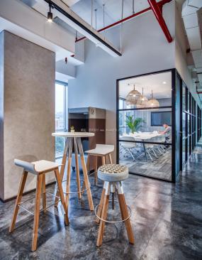 小型公司办公室室内简单装修效果图