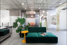 小型办公室简单装修效果图