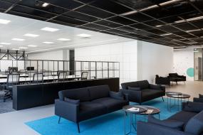 清新风格小型办公室装潢效果图大全