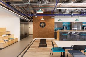 时尚简约小型办公室设计装修图片