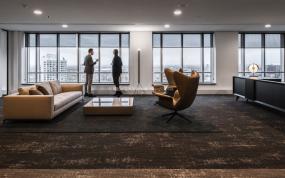 办公室顶部装修平面图片素材