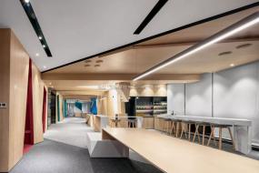 现代简约黑白风格60平办公室装修