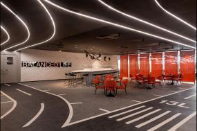 200平办公室设计平面图