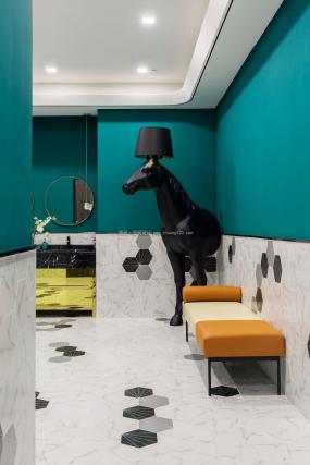 100平办公室设计