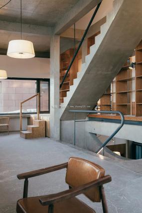 办公室简单大气的装修效果图大全2020