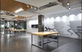 办公室室内壁纸装修效果图片欣赏