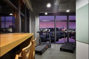 现代办公室风格墙面壁纸装修效果图片