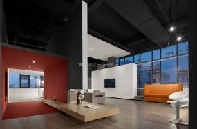 现代时尚办公室风格接待室装修效果图片