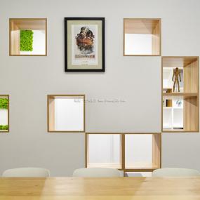 时尚欧美风格办公室装修设计效果图片