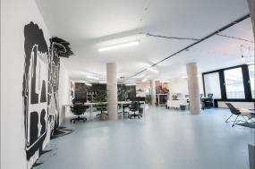 普通办公室装修效果图