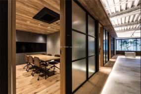 办公室植物装饰品装修效果图片