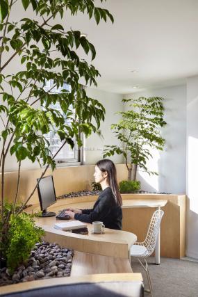 现代风格展厅办公室装修效果图