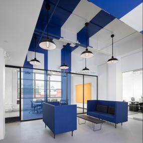 混搭风格办公室装修实景图