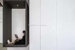 简约办公室风格室内设计装饰装修效果图片