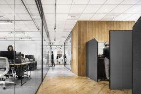 简约风格小办公室室内设计装修效果图