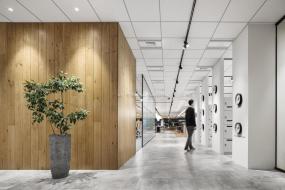 简约风格办公室室内装修设计图