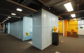 微型办公室装修效果图