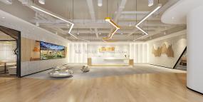 某公司办公室室内装饰效果图片