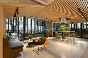 时尚办公室简约室内装修图片欣赏