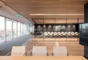 现代办公室简约室内装修设计图片