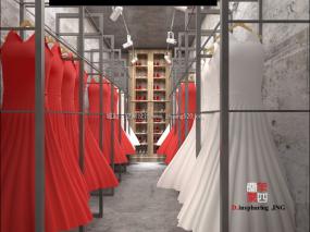 简约办公室室内装饰设计效果图