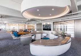 办公室简约装修效果图片