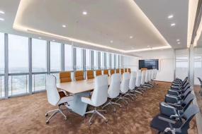 办公室简约装修效果图