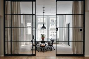 现代时尚企业办公室装修效果图