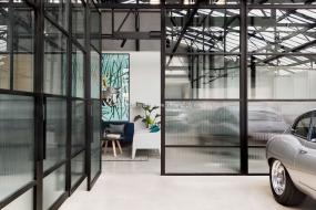 简单时尚的办公室装修效果图大全2014图片欣赏