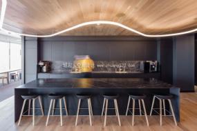 现代简单办公室布置装修效果图