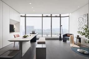 简欧办公室装修图片大全