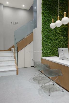 办公室复式室内设计装修效果图片