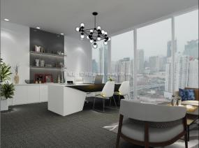 现代厂房办公室设计效果图