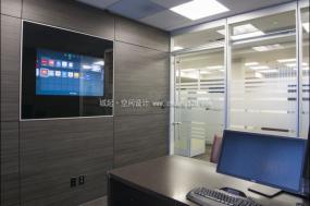 现代小办公室室内装饰设计效果图