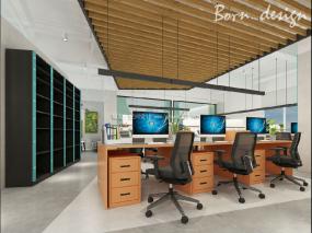 现代风办公室装修图片