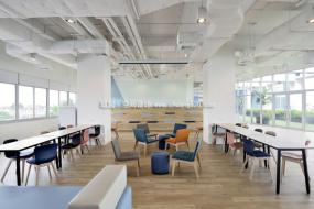 现代办公室室内装修图片效果图