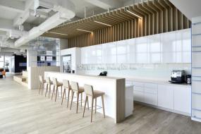 现代办公室室内装修实景图片