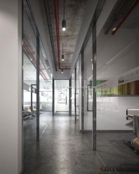 现代办公室室内布置设计效果图片大全