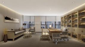 现代办公室设计装修效果图