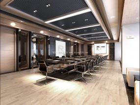 公司现代办公室布置设计效果图片