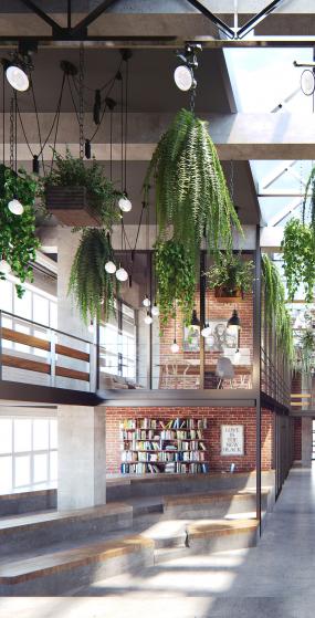 2018最新现代办公室布置设计效果图片欣赏