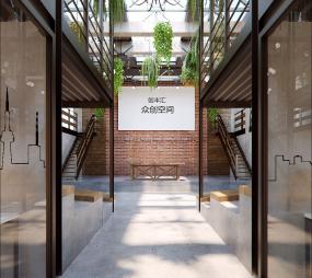 2018最新现代办公室布置效果图