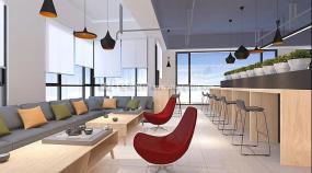 大型药店办公室设计装修效果图