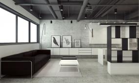 上海办公室最新室内装修设计案例图片