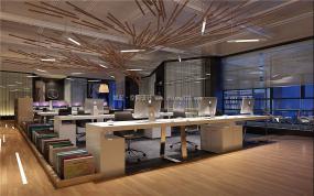 最新办公室装修效果图
