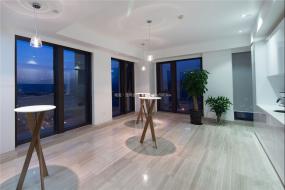 现代办公室室内布置设计效果图