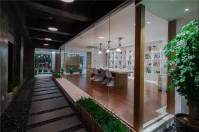 现代办公室室内布置设计效果图片大全