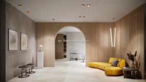 办公室布局效果图