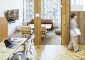 科技公司办公室布置设计效果图