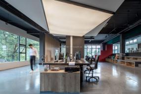 办公室室内装饰设计效果图片